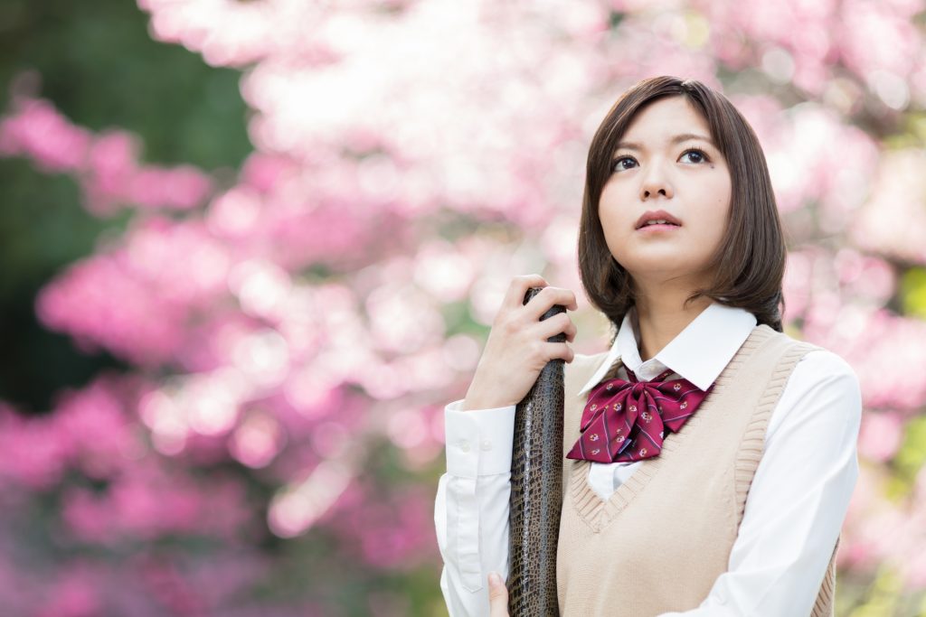 卒業　女子高生